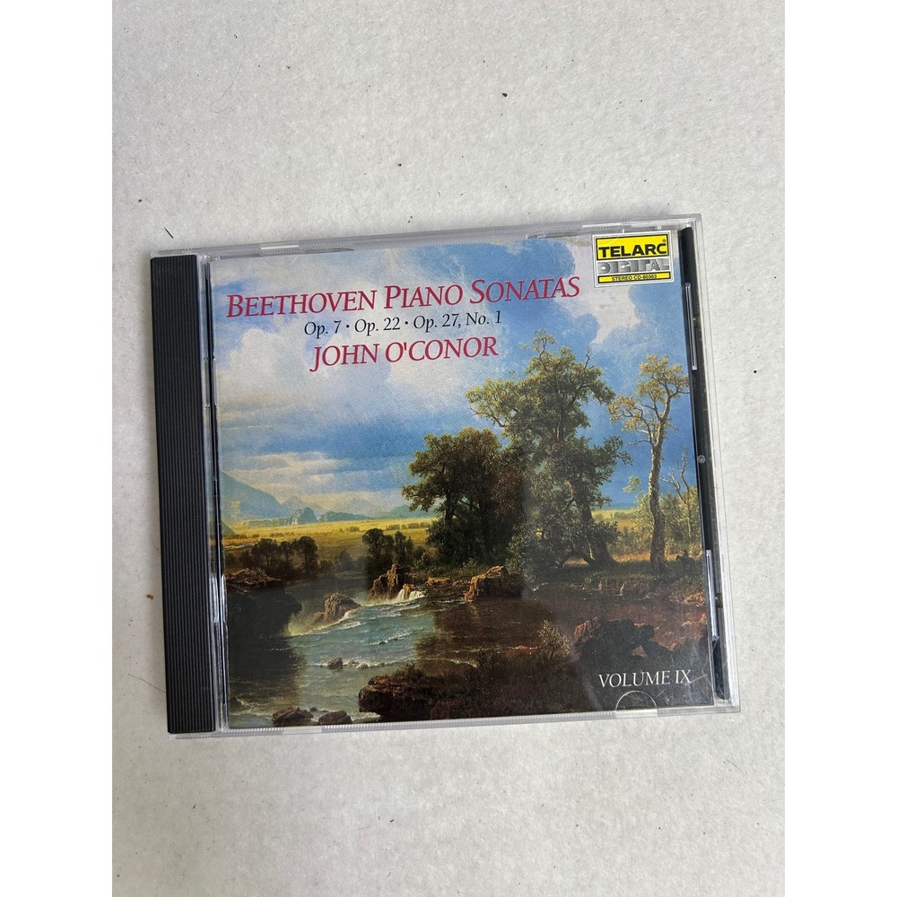 Classical Beethoven Telarc CD John O'Conor Piano Sonatas Vol IX Op 7 22 27 No 1